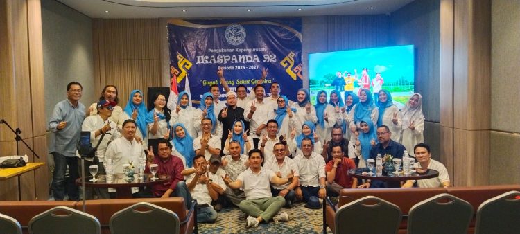Ikaspanda 92 Kukuhkan Pengurus Baru, Syahriza Nahkodai Periode 2025–2027