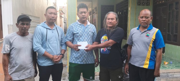 Ketua DPW PAN Lampung Hazizi & Bela Jayanti Tunjukkan Kepedulian untuk Korban Kebakaran di Kalianda