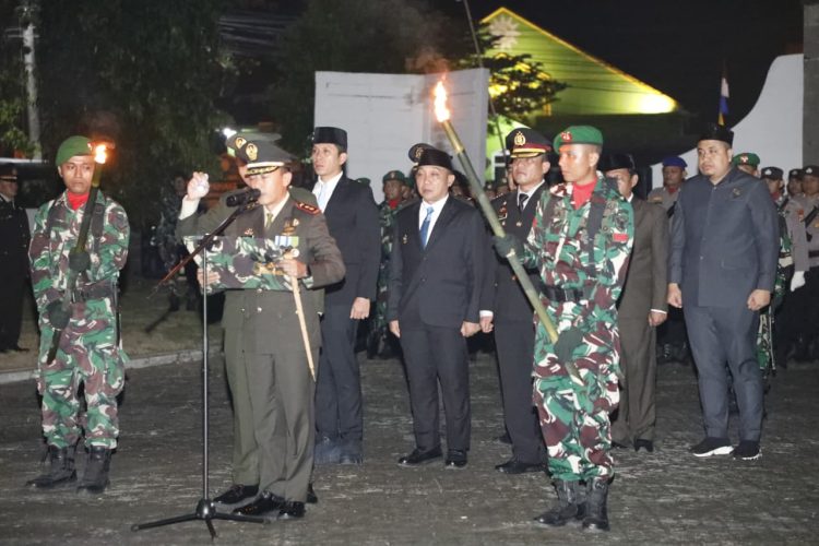 Malam Renungan Suci Warnai Peringatan HUT ke-80 Kemerdekaan di Lampung Selatan