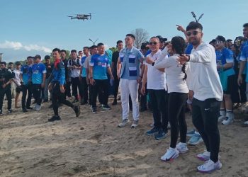 Krakatau Beach Run 2025: Ribuan Pelari Ramaikan Senaya Beach Kalianda
