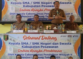 39 Kepala SMA/SMK di Pesawaran Dilatih Perkuat Mutu Pendidikan