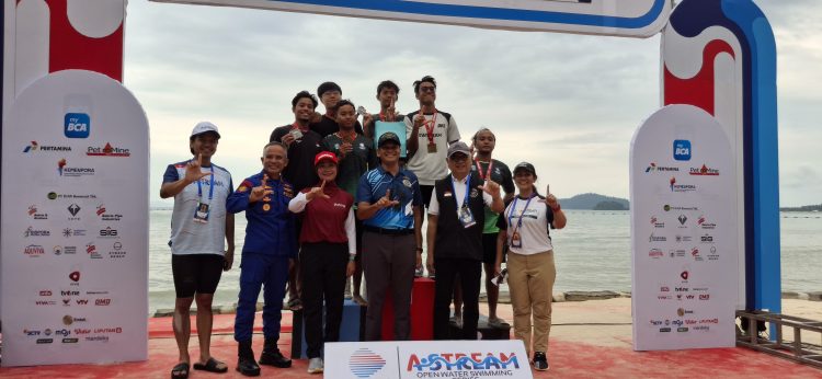 Pantai Kyokko Bergelora! Kejurnas Open Water Swimming Jadi Ajang Adu Nyali dan Seleksi SEA Games