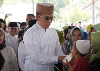 Bupati Egi Hadiri Pengajian Jumat Kliwon, Janji Perbaikan Jalan Puji Rahayu Tahun 2026