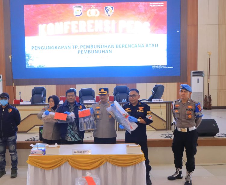 Tagih Utang Rp500 Ribu, Nyawa Melayang — Polda Lampung Ungkap Pembunuhan Berencana Sadis di Natar