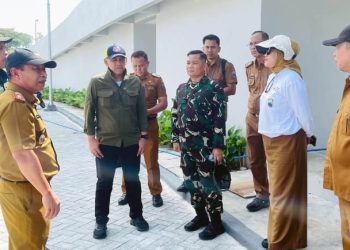 Pemkab Lampung Selatan Matangkan Persiapan Upacara HUT ke-80 RI di Menara Siger