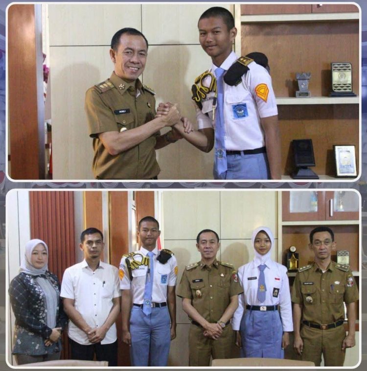 Wakil Bupati Lampung Utara Lepas Paskibraka ke Tingkat Provinsi, Bawa Harapan Daerah