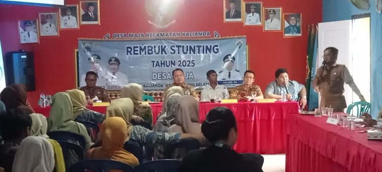 Desa Maja Gelar Rembuk Stunting 2025, Percepat Penanganan dan Pencegahan Kasus Gizi Buruk