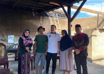 Bupati Dendi Tinjau Lokasi Kebakaran Usaha Tape Singkong di Desa Bagelen, Janjikan Bantuan Produksi