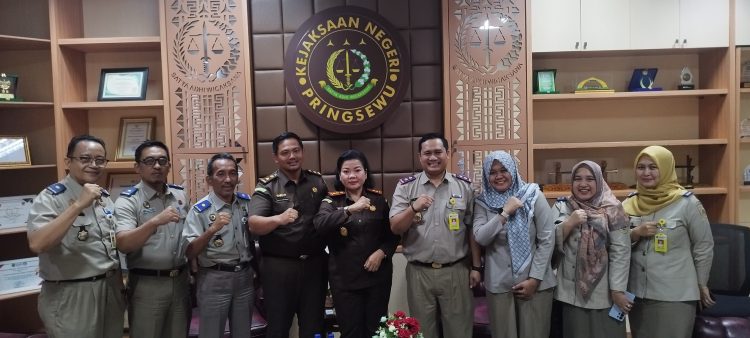 Perkuat Kolaborasi, BPN Pringsewu Sambangi Kejari untuk Jalin Silaturahmi