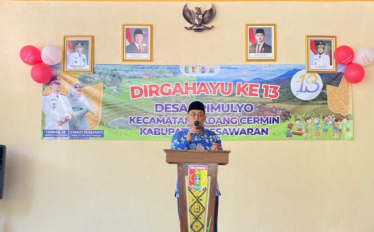HUT ke-13 Desa Trimulyo: Merajut Semangat Kebersamaan Menuju Desa Emas