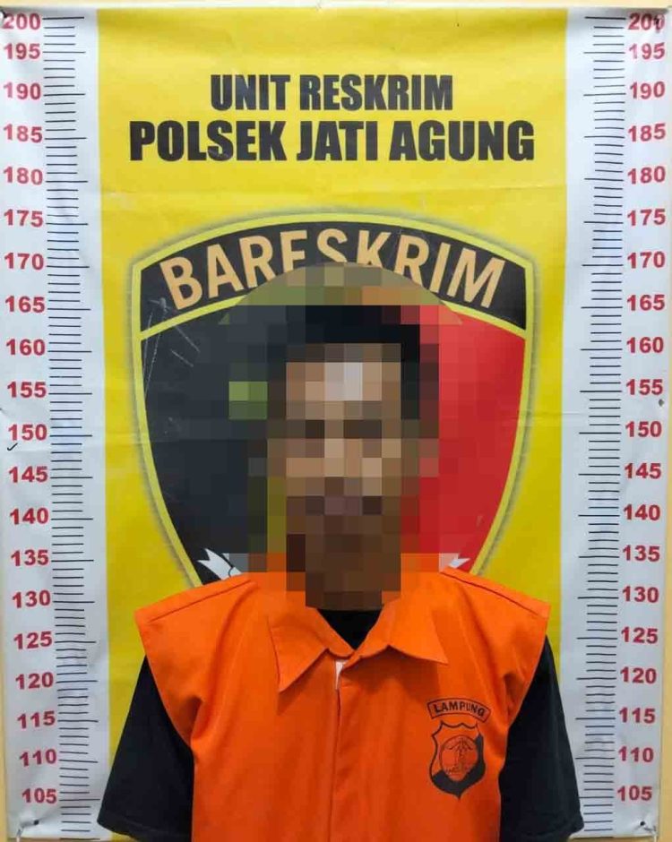 Tekab 308 Polsek Jati Agung Tangkap Pencuri Toko Sparepart di Lampung Selatan