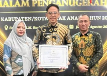Lampung Selatan Raih Peningkatan Skor Verifikasi di Ajang Kota Layak Anak 2025
