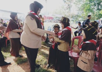 Hari Pramuka Ke-64, Kwarcab Pringsewu Gelar Pesta Siaga