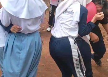 Siswa SMK Samudera Warnai Stadion Mini Kalpataru dengan Semangat Kemerdekaan Jelang 17 Agustus