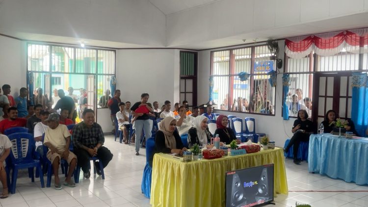 Ketua DWP Rutan Ambon Jadi Juri Lomba Nyanyi dan Stand Up Comedy Sambut HUT ke-80 RI dengan Semangat Kreatif