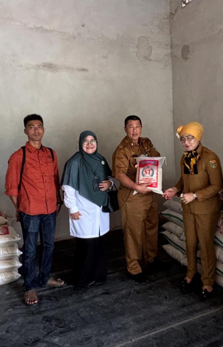 Survei Konversi Gabah Beras Tim BPS Kabupaten Tanggamus 2025