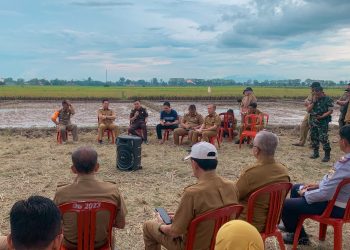 Sekretaris Daerah Lampung Tengah Pimpin Rapat Lanjutan Persiapan Launching Program Petani Mitra Adhyaksa MT III di Gapoktan Sumber Makmur