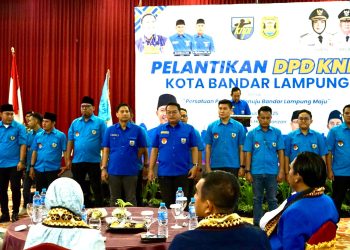 DPD KNPI Kota Bandar Lampung 2025-2028 Resmi Dilantik, Fokus Pada Kolaborasi Dan Pemberdayaan Pemuda