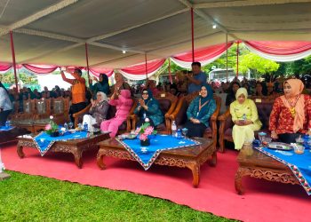 Gelar Upacara Peringatan Hari Pramuka ke 64, Ini Pesan Camat BNS Tanggamus