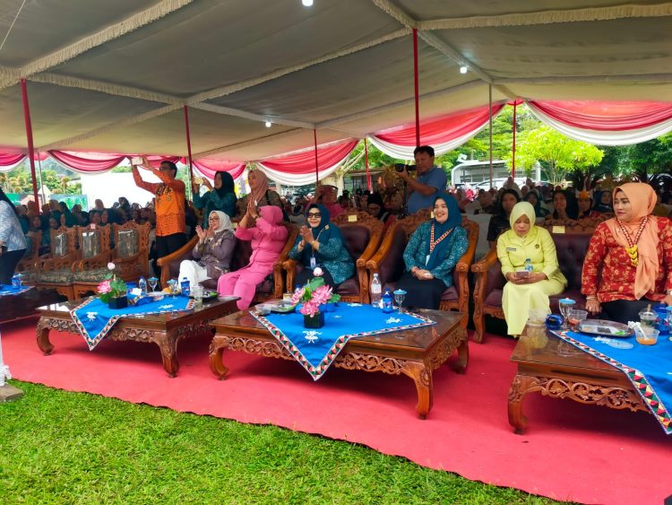 Gelar Upacara Peringatan Hari Pramuka ke 64, Ini Pesan Camat BNS Tanggamus