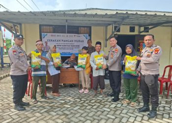 Polres Lampung Selatan Gelar Gerakan Pangan Murah, Ribuan Warga Dapatkan Beras SPHP Harga Terjangkau