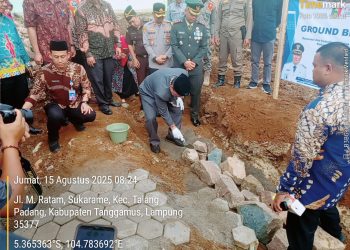 Bupati Tanggamus Resmikan Ground Breaking Renovasi dan Perbaikan Sekolah