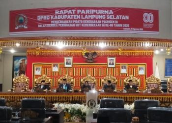 DPRD Lampung Selatan Gelar Rapat Paripurna Istimewa HUT ke-80 Kemerdekaan RI, Soroti Program MBG dan Kemandirian Pangan