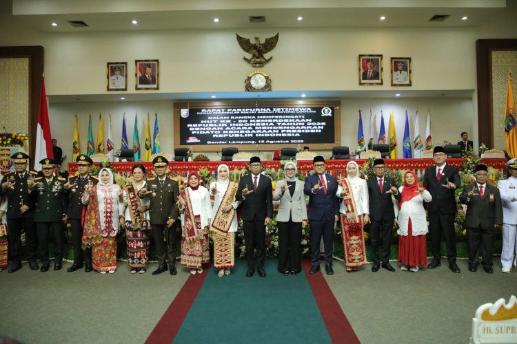 Semarak HUT RI ke-80, Lapas Kalianda Gelar Fun Walk dan Bagikan Bansos