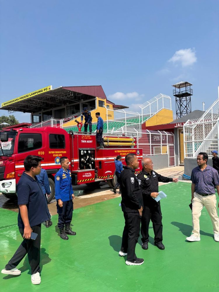 Polda Lampung Pastikan Keamanan Maksimal Jelang Pertandingan Bhayangkara Presisi Lampung FC vs PSM Makassar di Stadion Sumpah Pemuda