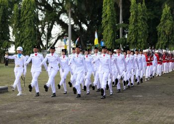 Upacara HUT RI ke-80 di Lampung Serukan Semangat Menuju Indonesia Emas 2045