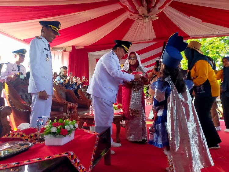 Pemkab Tanggamus Bersama Forkopimda Peringati HUT RI Ke-80 Dengan Semangat Persatuan Dan Kemajuan