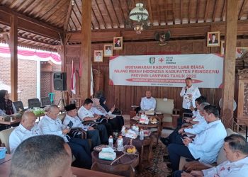 Rahayu Riyanto Pamungkas Pimpin PMI Pringsewu Masa Bakti 2025-2030, Fokus Tingkatkan Aksi Kemanusiaan