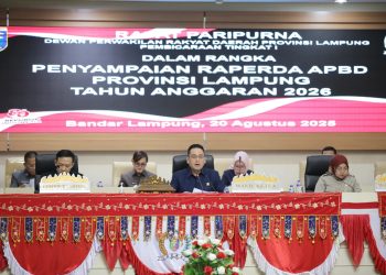 Pemprov Lampung Serahkan Dokumen Raperda APBD 2026 ke DPRD, Fokus pada Pendidikan, Infrastruktur, dan Pemulihan Ekonomi
