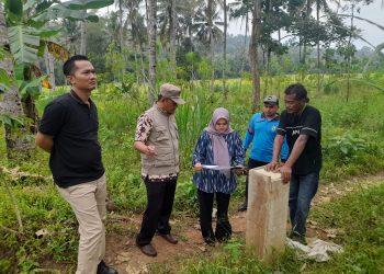 Antisipasi Sengketa Lahan, BPN Pringsewu Turun Langsung Tentukan Batas Tanah Warga