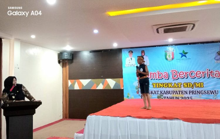 Pemkab Pringsewu Gelar Lomba Bercerita untuk Tingkatkan Budaya Literasi Anak
