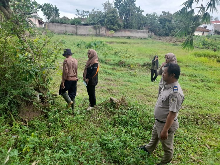 BPN Pringsewu Kawal Pemohon dalam Penentuan Batas Hak Tanah