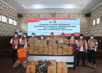 Polisi Gagalkan Penyelundupan 90 Kg Ganja di Bakauheni, Ribuan Jiwa Terselamatkan
