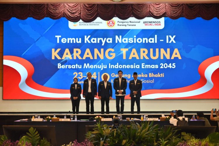 Dendi Ramadhona Hadiri Temu Karya Nasional Karang Taruna 2025, Budisatrio Djiwandono Terpilih Jadi Ketua Umum