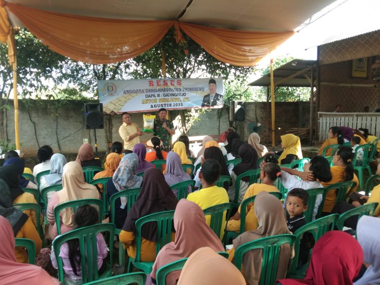 Reses Anton Subagyo di Pekon Mataram Jadi Wadah Aspirasi Warga dan Dorong Pembangunan