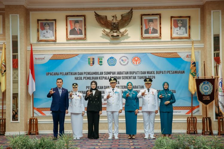 Semarak Apel Besar Hari Pramuka ke-64 di Kabupaten Tanggamus