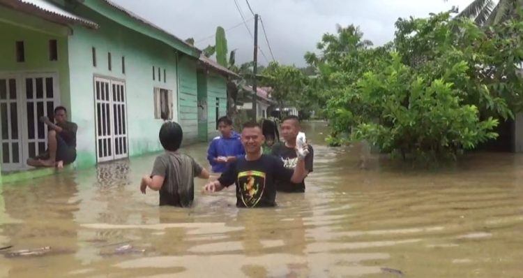 Banjir Rendam Puluhan Rumah di Wonosobo Tanggamus, Dua Pekon Alami Dampak Terparah