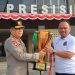Kapolda Lampung Helmy Santika Lepas Skuad Bhayangkara Presisi Lampung Menuju Piala Soeratin Nasional 2025