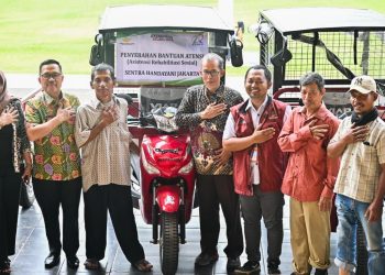 Pemkab Pesawaran Salurkan Lima Unit Kendaraan Roda Tiga untuk Penyandang Disabilitas, Tingkatkan Kemandirian dan Usaha
