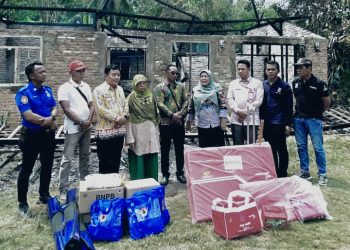 Pemkab Pringsewu Tanggap Cepat Pasca Kebakaran di Keputran, Berikan Bantuan dan Pendampingan Lengkap