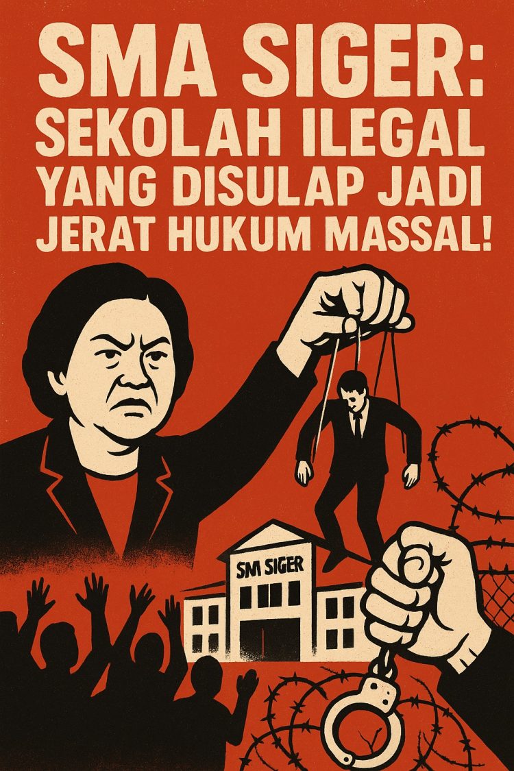 SMA Siger: Sekolah Ilegal yang Menjadi Pusaran Skandal dan Jerat Hukum Massal