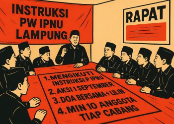IPNU Lampung Turun Gunung: Instruksi Tegas 1 September Lampung Bergerak Bersama Rakyat