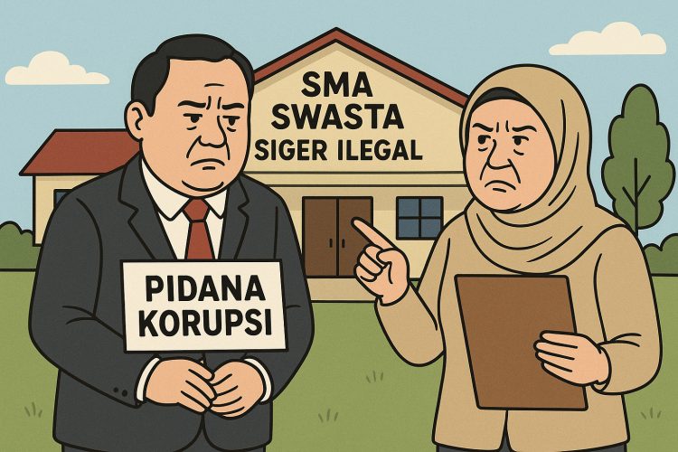 Polemik SMA Swasta Siger: Kepala Sekolah Terancam Jerat Korupsi