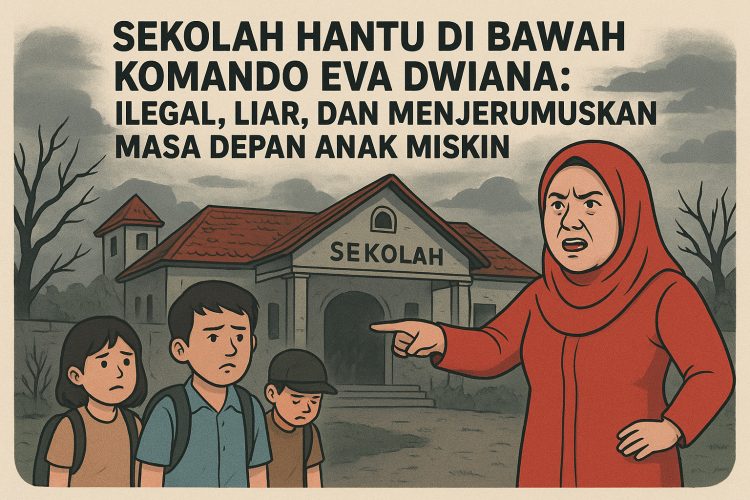 Sekolah Ilegal SMA Siger Bandar Lampung: Bayang-Bayang Gelap Pendidikan di Bawah Komando Eva Dwiana