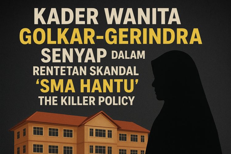 Kader Wanita Golkar-Gerindra Bungkam di Tengah Skandal SMA Hantu: Publik Bertanya, Ada Apa?