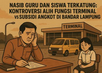 Guru dan Siswa Terombang-ambing: Polemik Alih Fungsi Terminal hingga Subsidi Angkot di Bandar Lampung
